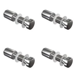 Set De 4 Fixation Murale Vissée FIXV1 -Déco Bistro Pas Cher Magasin set de 4 fixation murale vissee fixv1 2