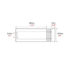 Set De 4 Fixation Murale Vissée FIXV3 -Déco Bistro Pas Cher Magasin set de 4 fixation murale vissee fixv3 3