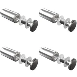 Set De 4 Fixation Murale Vissée FIXV6 -Déco Bistro Pas Cher Magasin set de 4 fixation murale vissee fixv6 2