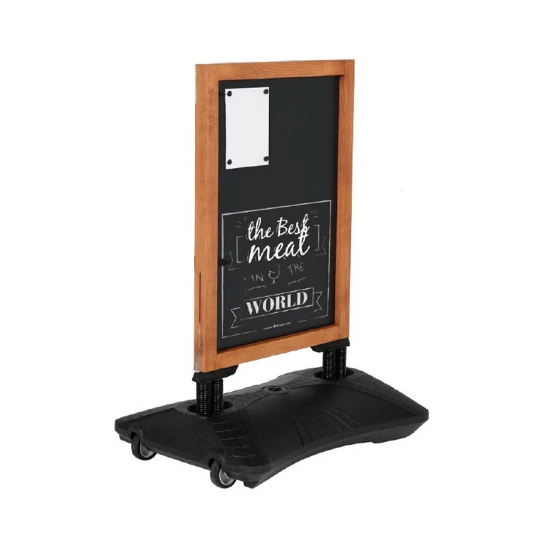 Stop Trottoir Ardoise Magnétique En Bois Modèle Wood WindPro (46 X 68 Mm) 2 Stop Trottoir Ardoise Magnétique En Bois Modèle Wood WindPro (46 X 68 Mm) – Image 2