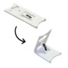 Support De Bureau Pliable Pour Smartphone - Couleur Blanc - Support Smartphone Modèle SMALL