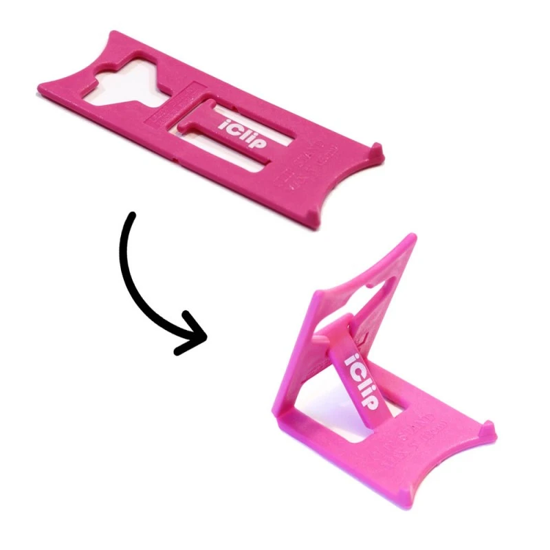 Support De Bureau Pliable Pour Smartphone - Couleur Rose - Support Smartphone Modèle SMALL 1 Support De Bureau Pliable Pour Smartphone - Couleur Rose - Support Smartphone Modèle SMALL