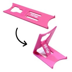 Support De Bureau Pliable Pour Tablette Max 10" - Couleur Rose - Support Tablette Modèle LARGE