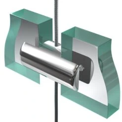 Support Double Panneau 10mm Max