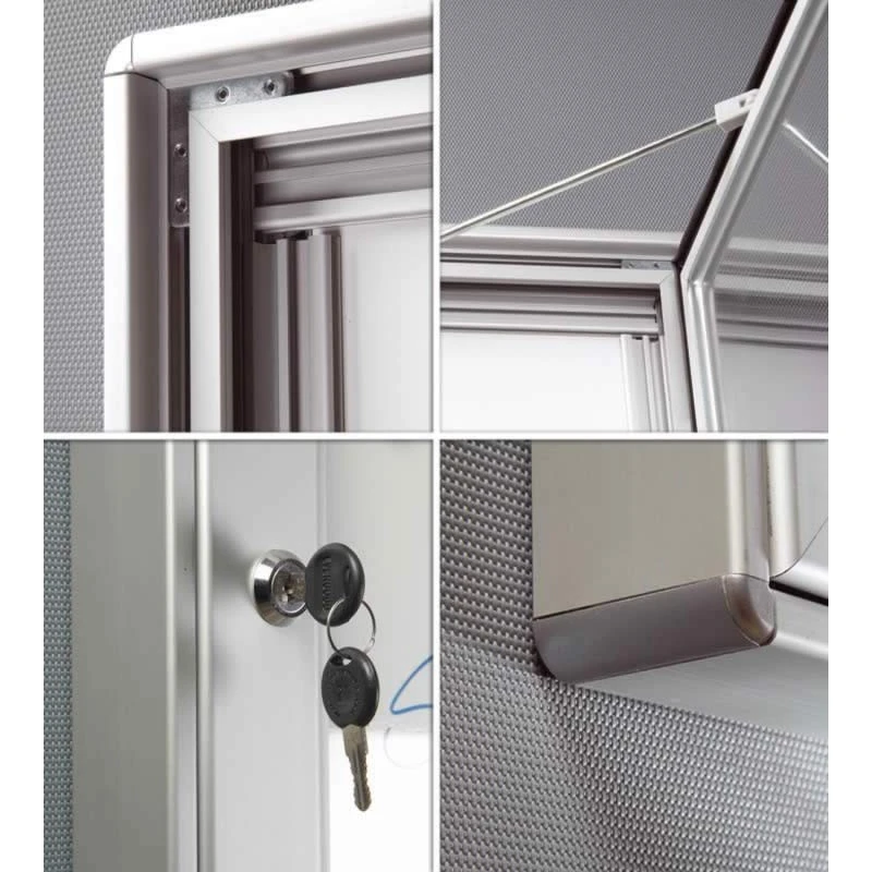 Vitrine D'affichage Liège/magnétique 1 Vitrine D'affichage Liège/magnétique